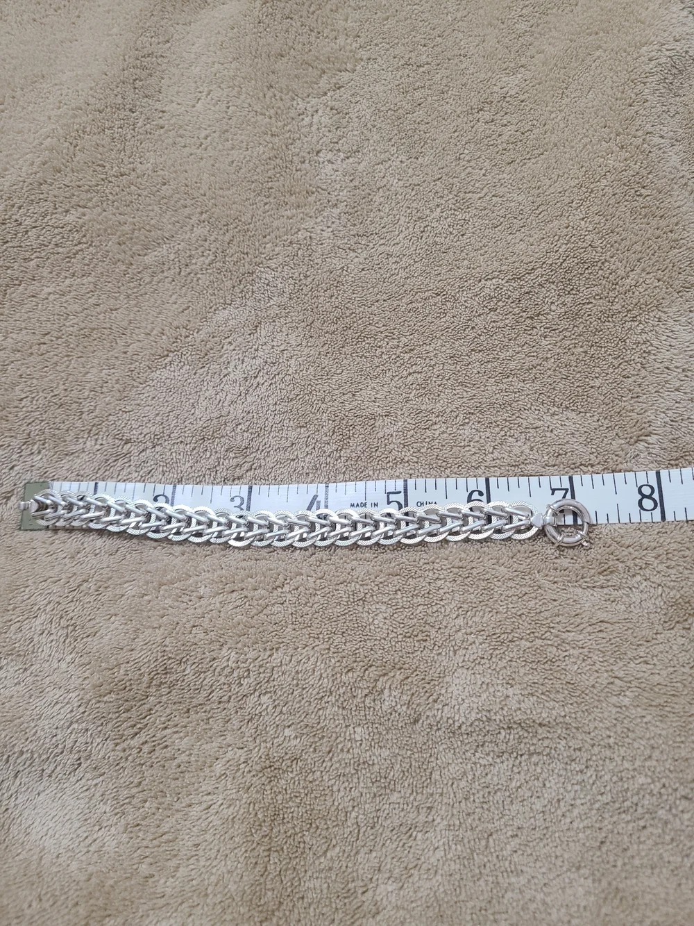 Women's 925 Silver Braided Chain Bracelet